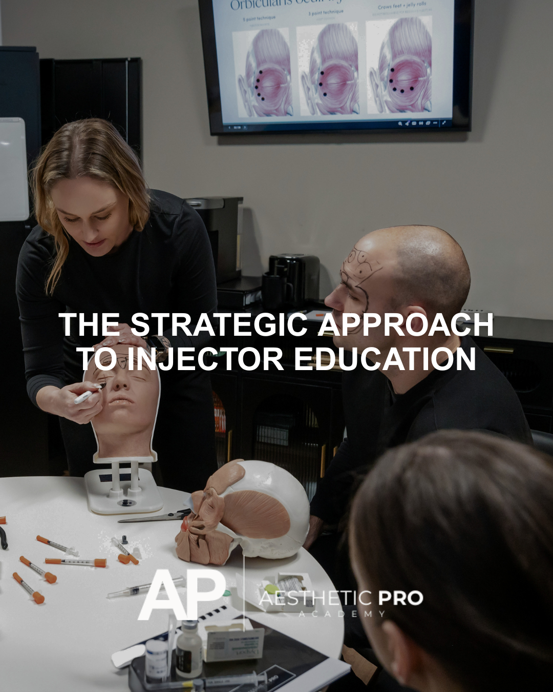 Lindsay instructing students. Representing how students are choosing the right pathway.