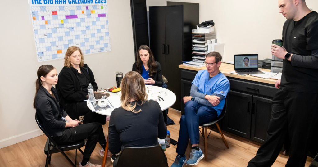 lindsay teaching new injectors going solo vs getting hired.