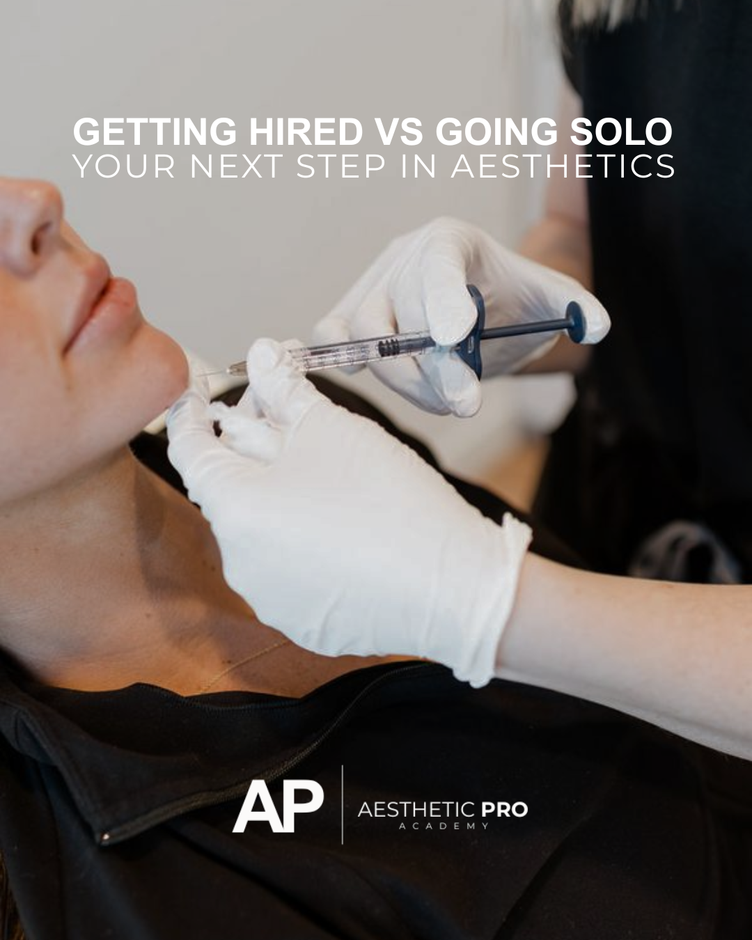 woman getting injected with dermal filler