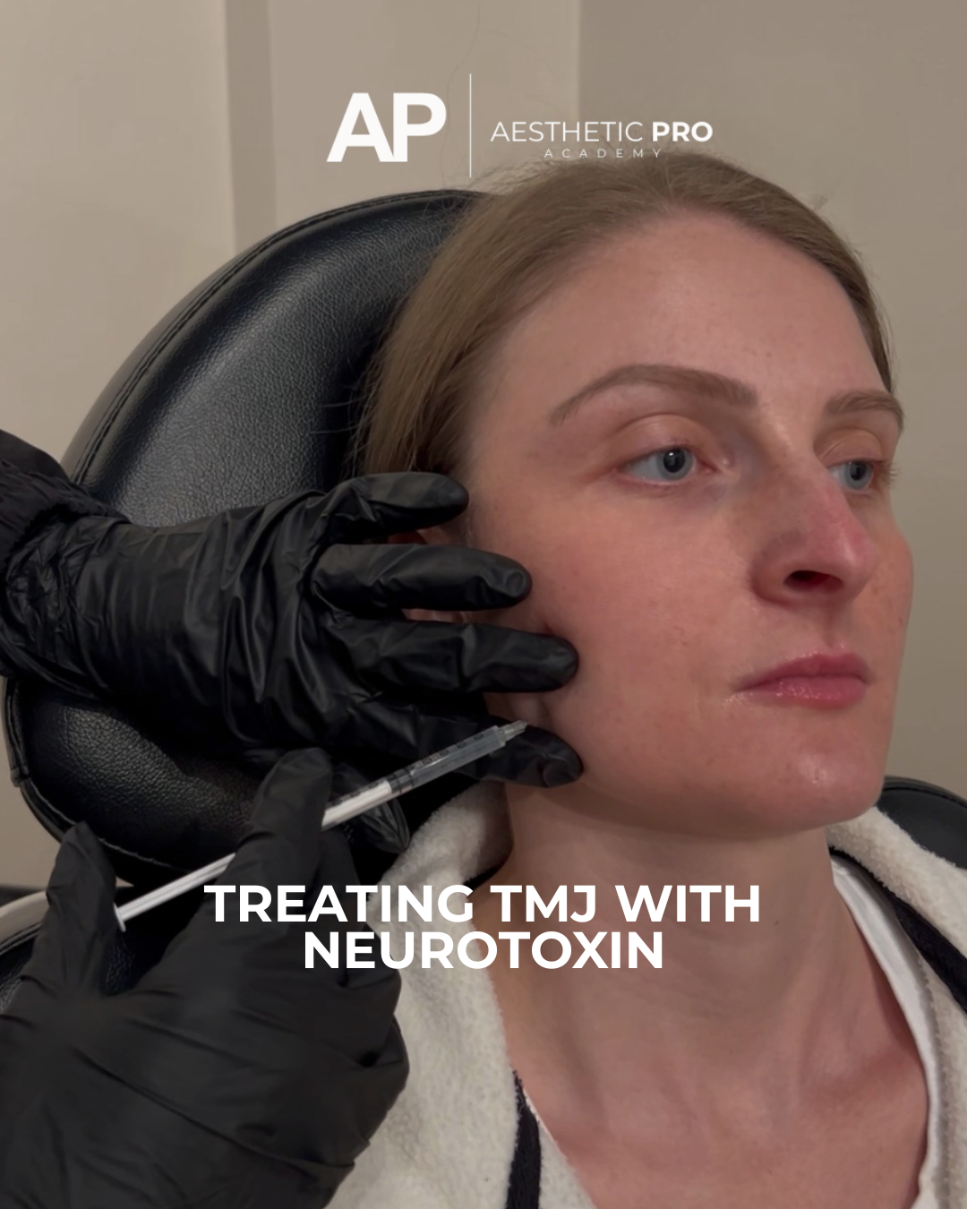 Patient getting Different brands of neurtoxin used in masseter neurotoxin treatment for TMJ.
